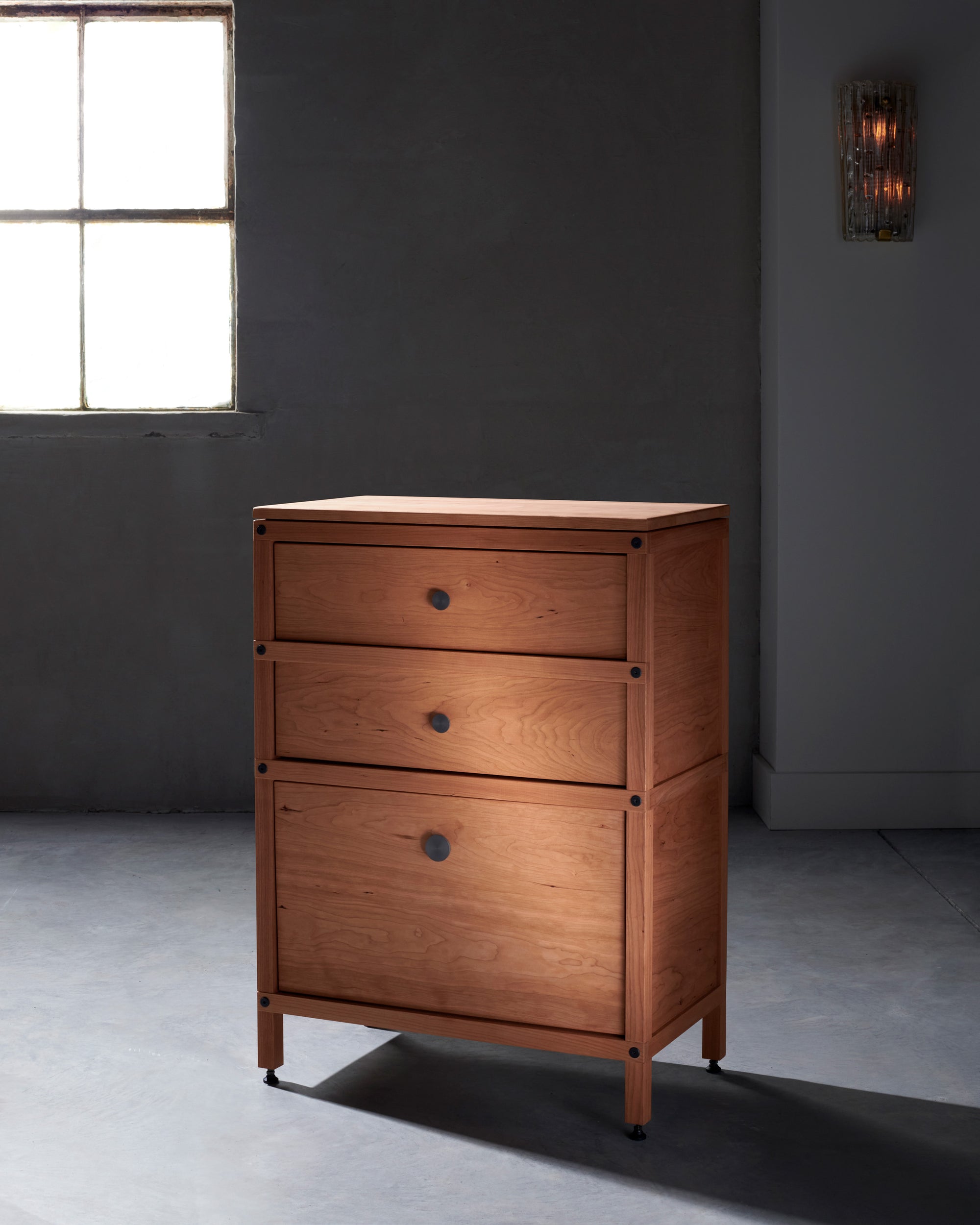 Three-Drawer Dresser